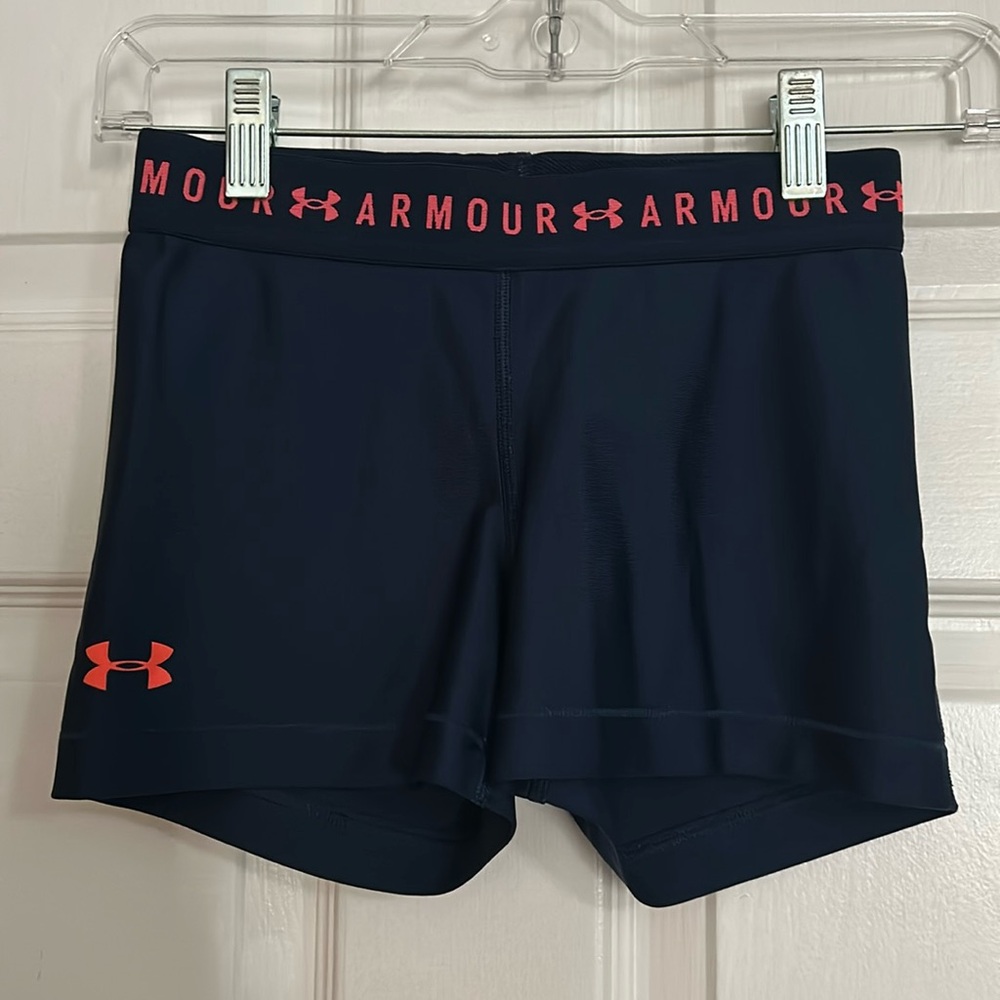 Under armour spanx running shorts